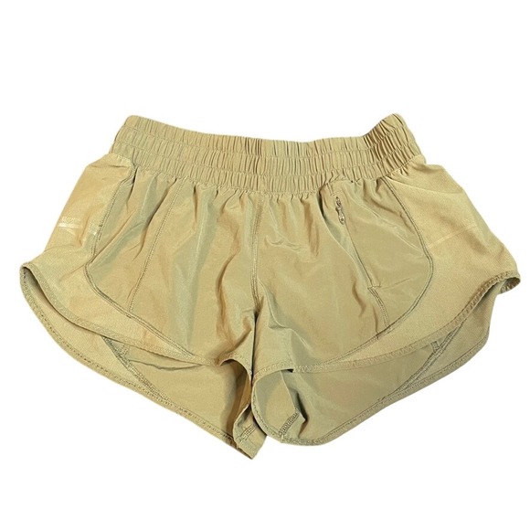 lululemon athletica Pants - Lululemon Speed Up Shorts Olive Green Womens Size Small Athletic‎ Running